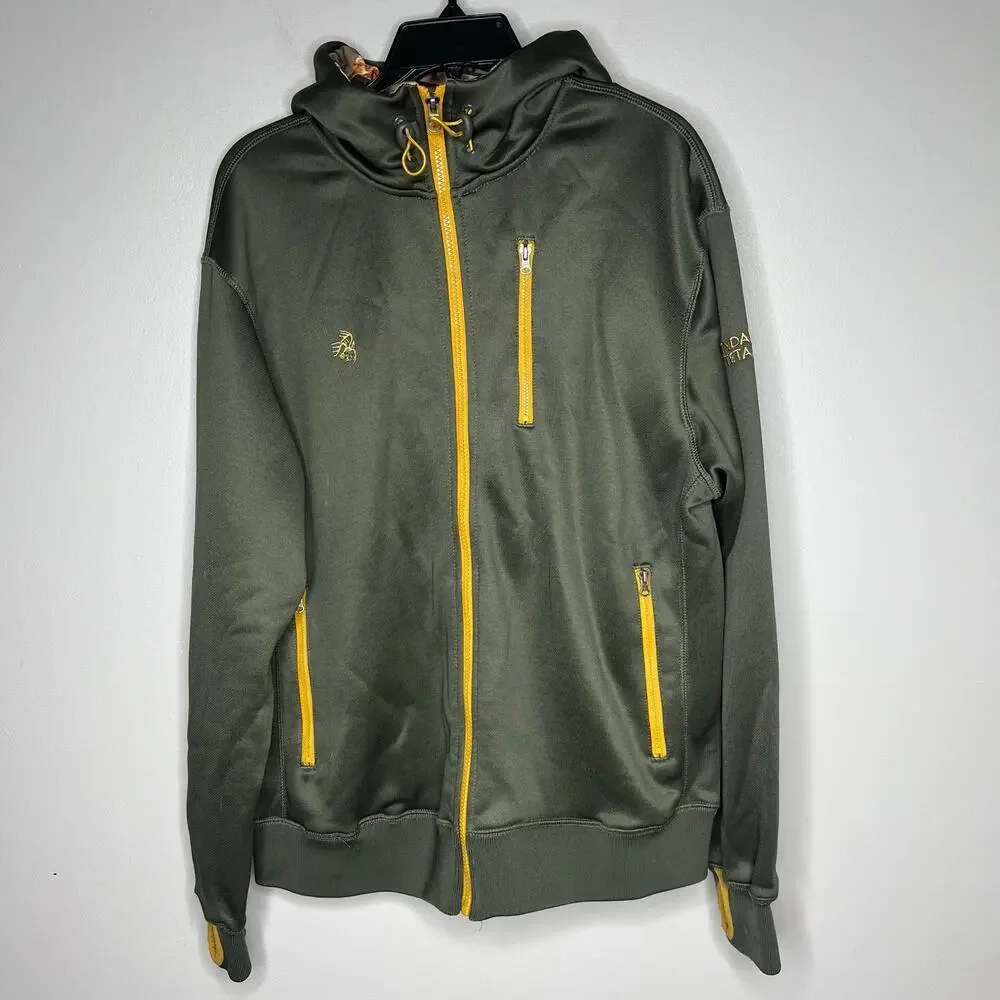 Legendary Whitetails Men's Doubletime‎ Performance Full Zip Hoodie Sweatshirt M